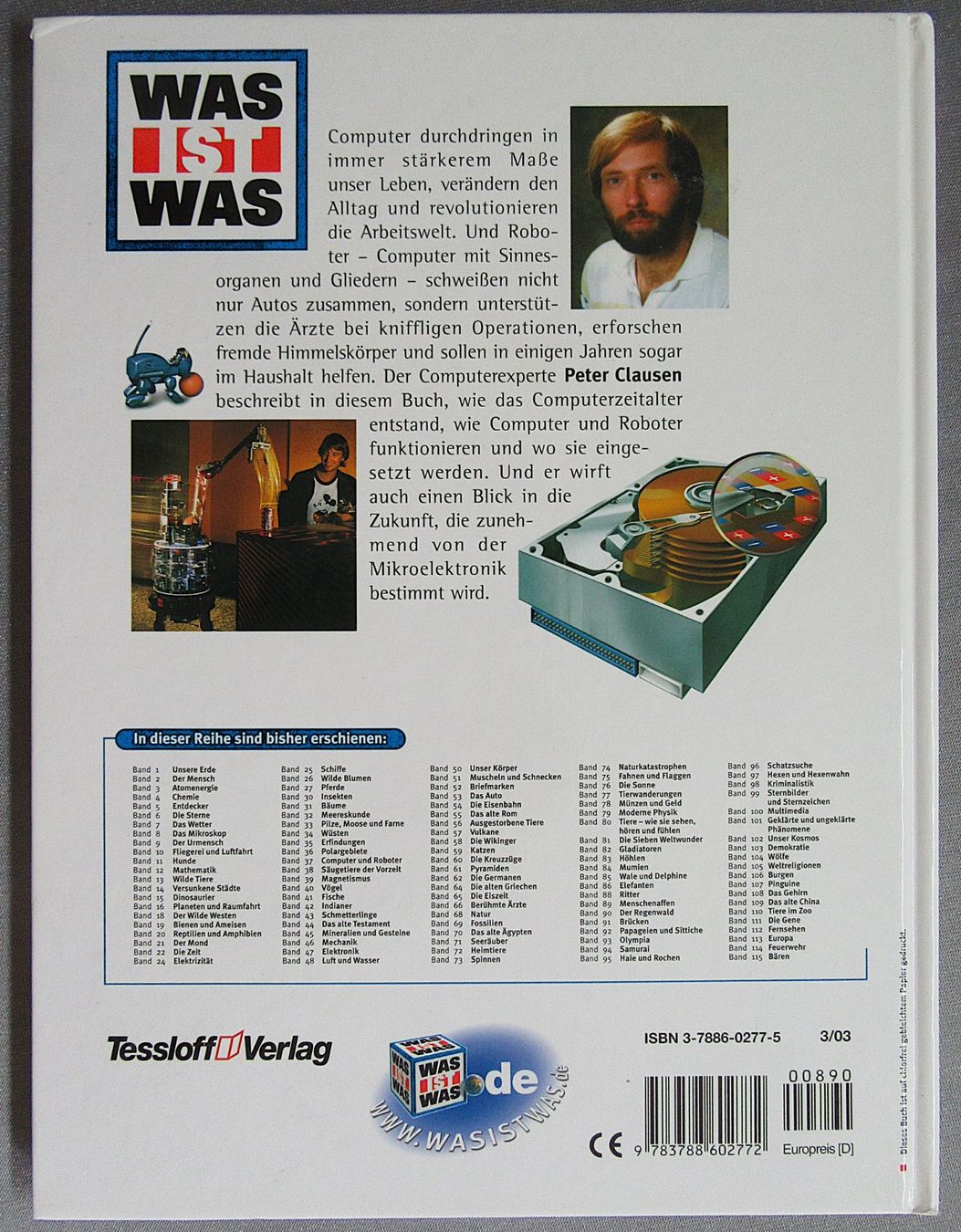 Libri: WAS IST WAS - Band 37 - Computer und Roboter – Usato da Auenstein venduto da Padabimbim 1