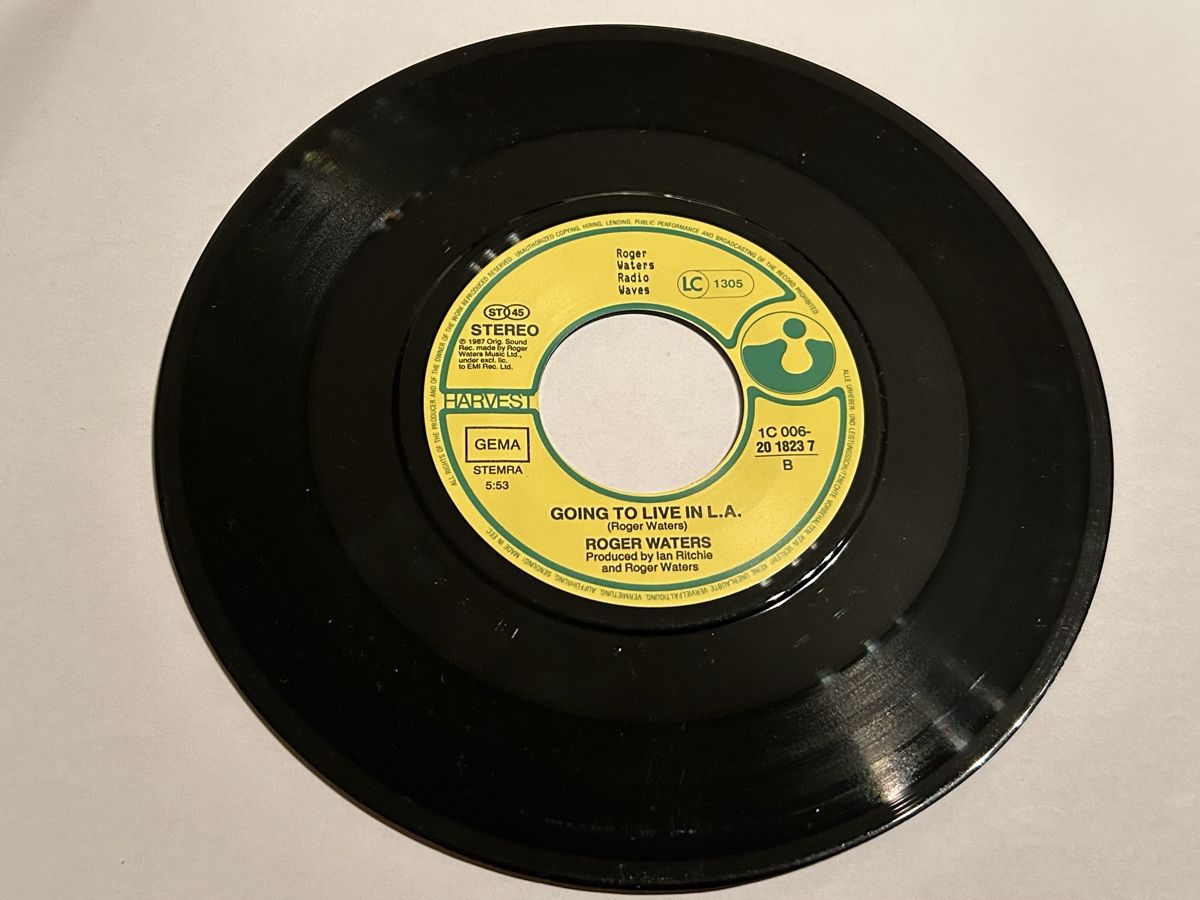 Schallplatten: Roger Waters Pink Floyd. 1987. Radio Waves – Gebraucht aus Faulensee von Mizuno06 5