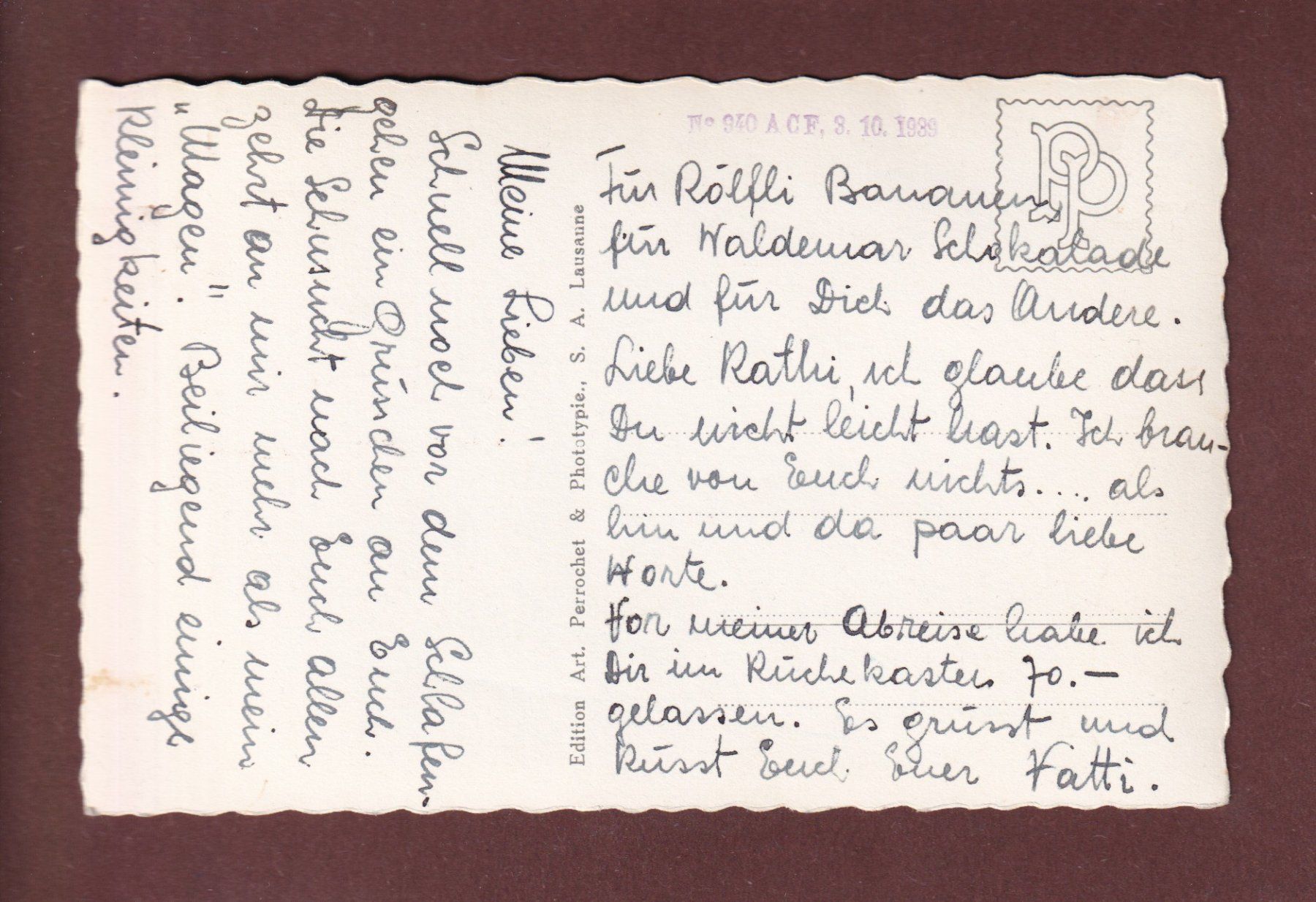 Ansichtskarten: DENTS DU MIDI – Gebraucht aus Pully von nicecards-shop 1