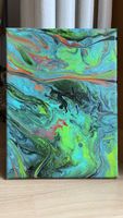 Abstraktes Acryl Bild "Laguna"