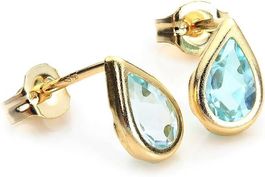 Ohrstecker 9 Karat Gold Geburtsstein