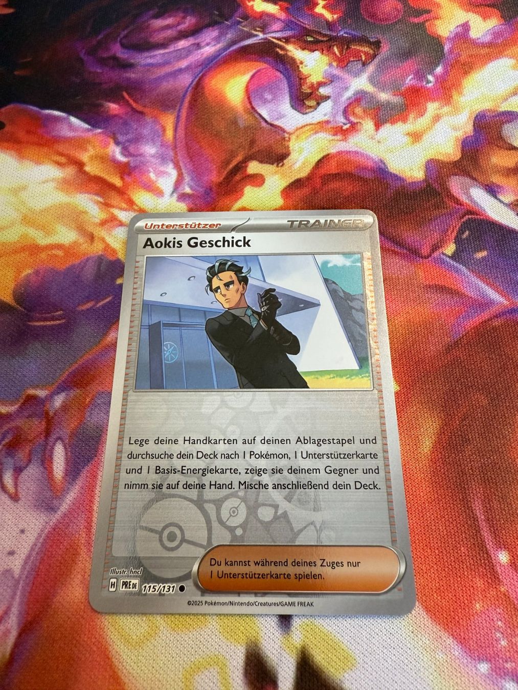 Pokémon Carte collezionabili: Aokis Geschick (PRE 115) / Reverse Holo – Nuovo (secondo la descrizione) da Bülach venduto da CherryBlu
