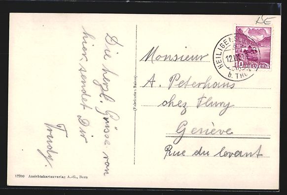 Cartes postales: AK Heiligenschwendi, Teilansicht – D'occasion à Berlin par bartko-reher 1