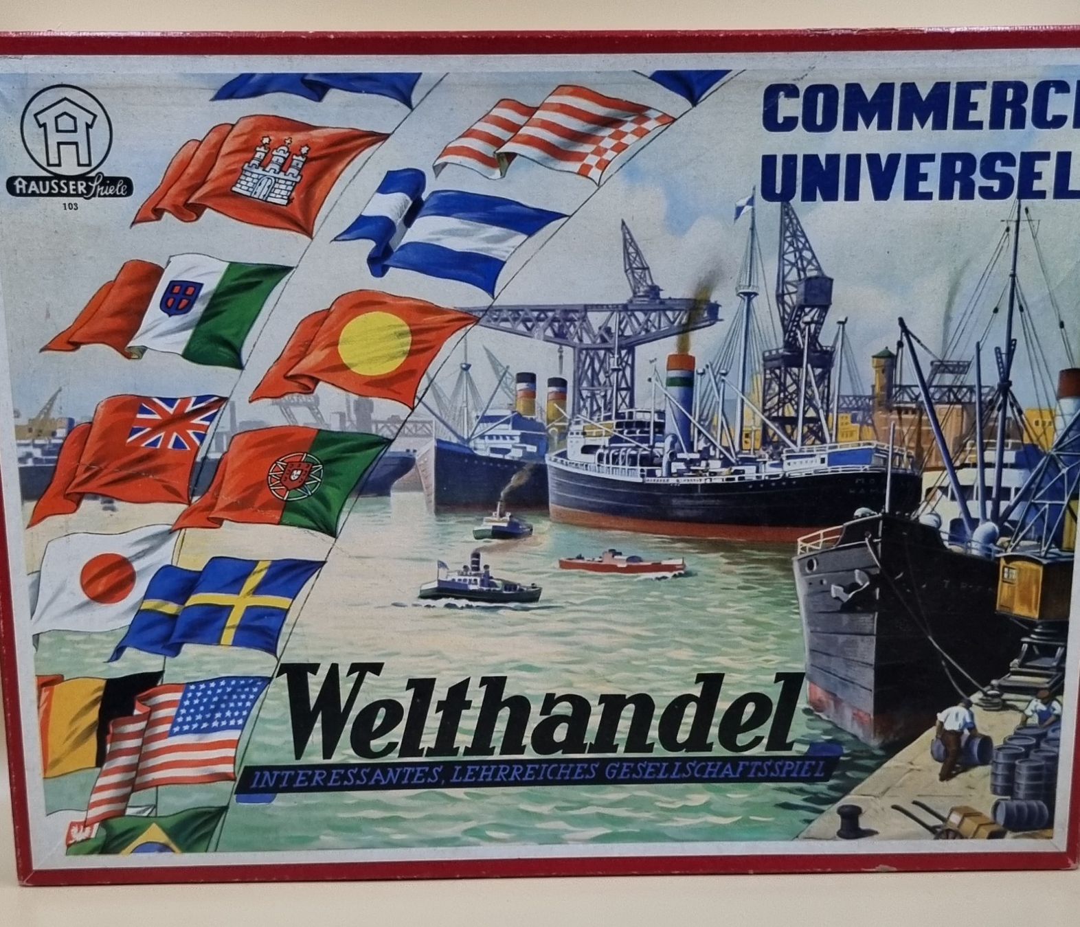 Giochi: Antikes Würfelspiel Welthandel – Usato da Witterswil venduto da Tapsy52