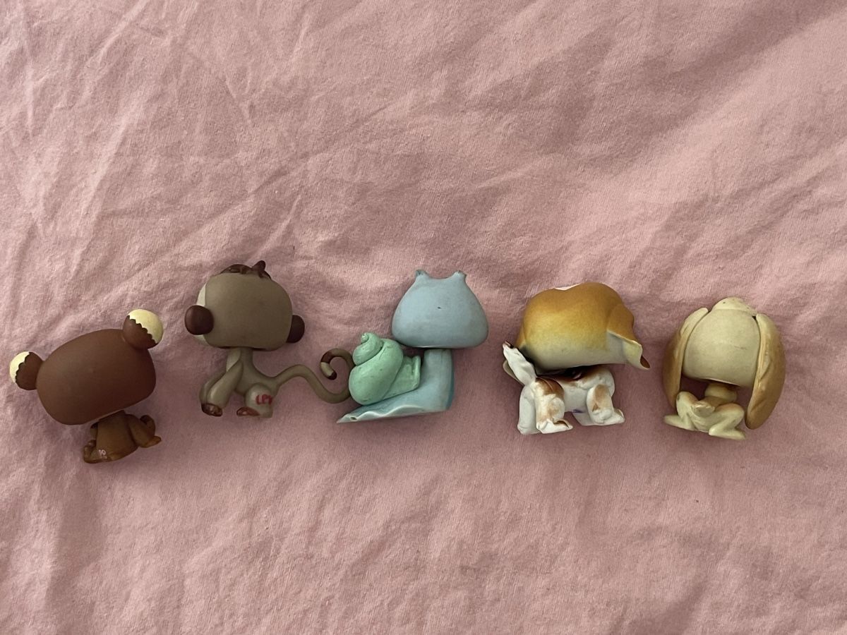 Littlest Pet Shop Statuette: x5 Littlest Pet Shop old figures – Usato da Le Grand-Saconnex venduto da Koko.hime_ 1