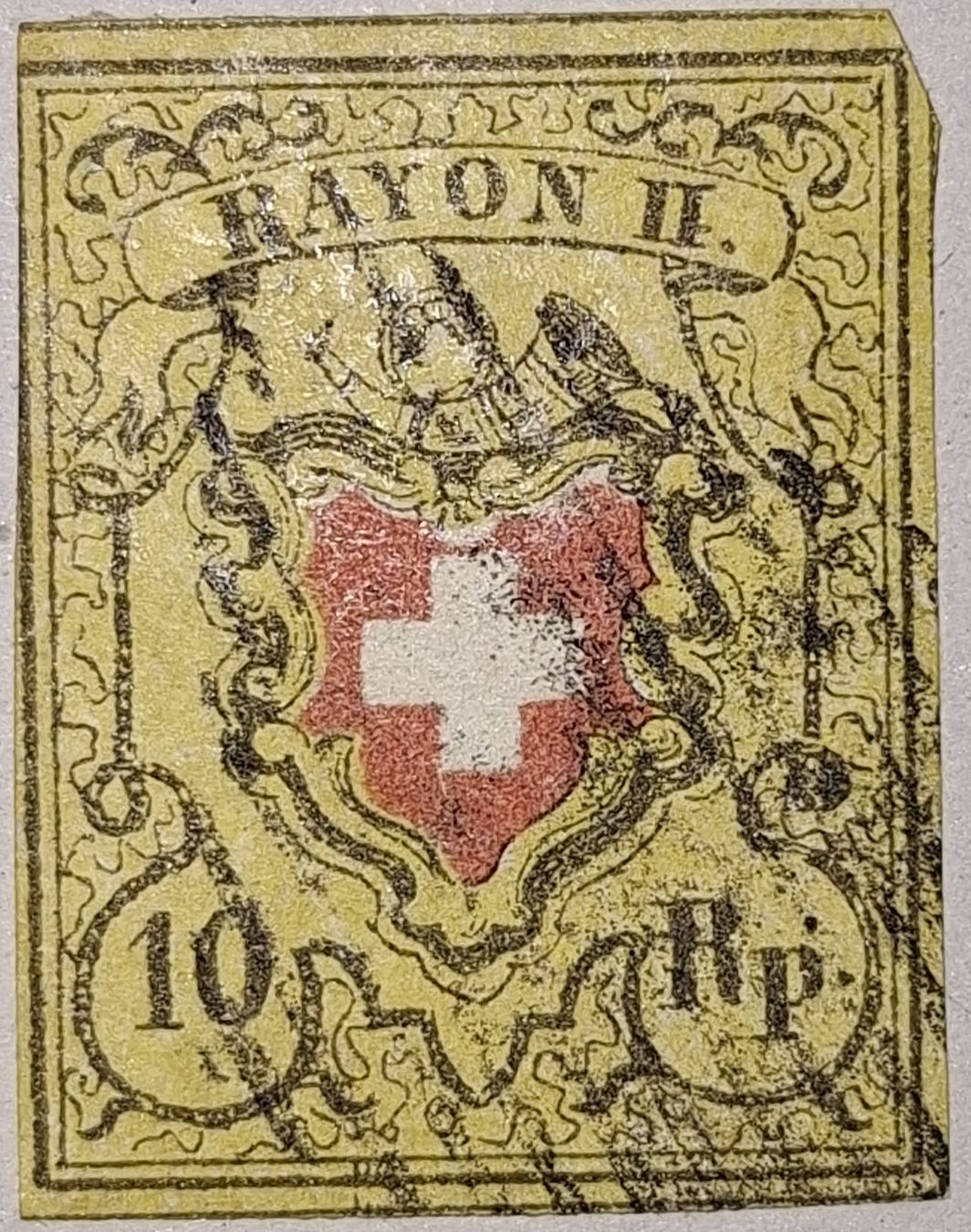 Tutti i francobolli: Rayon 16 II Typ 3 E - RU mit Befund  – Usato da Balgach venduto da SIMEON27