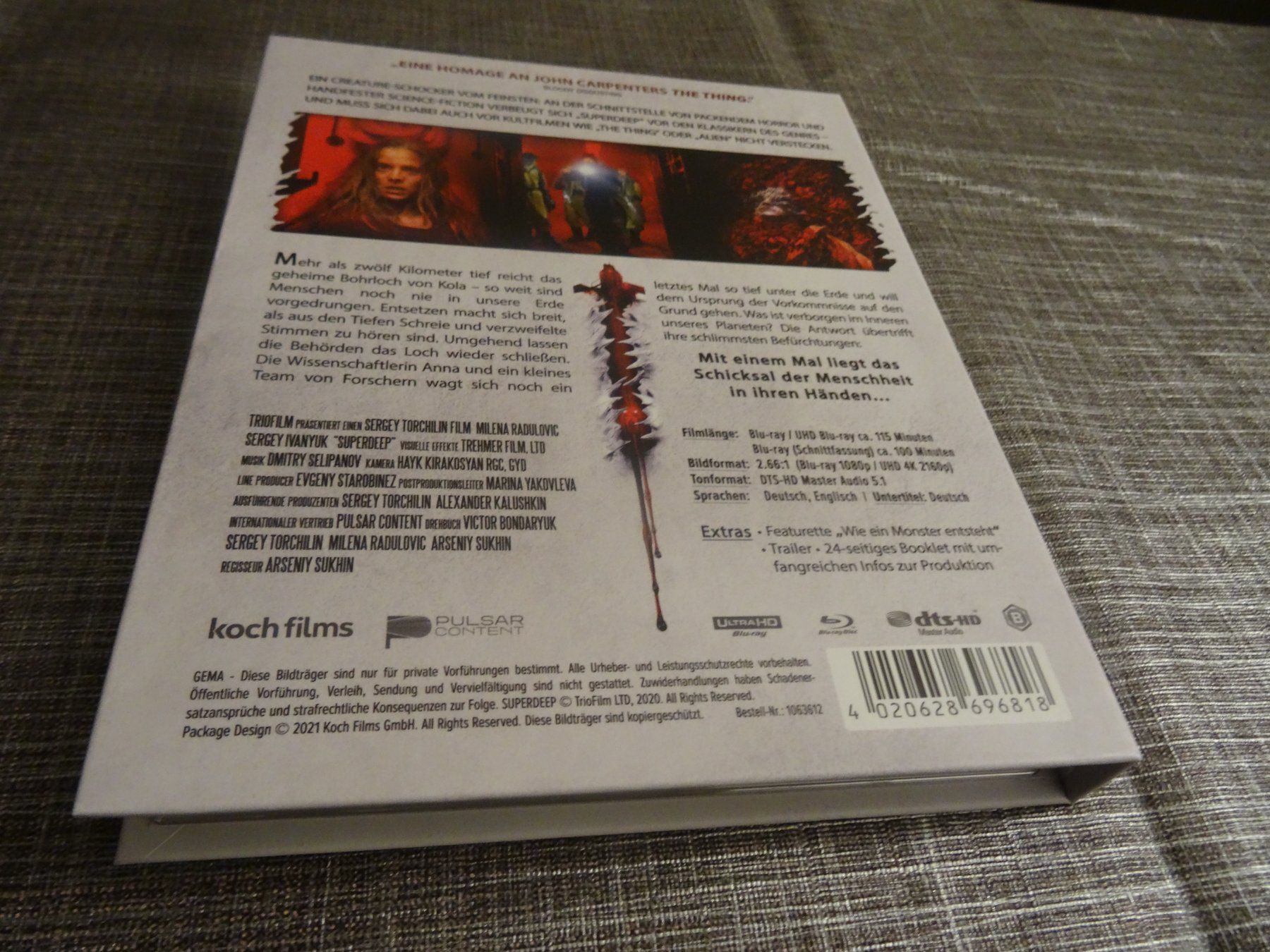 Tutti i DVDs: Superdeep - Limited Edition 3-Disc - Blu-Ray MEDIABOOK – Usato da Olten venduto da Disc-Verkauf 3