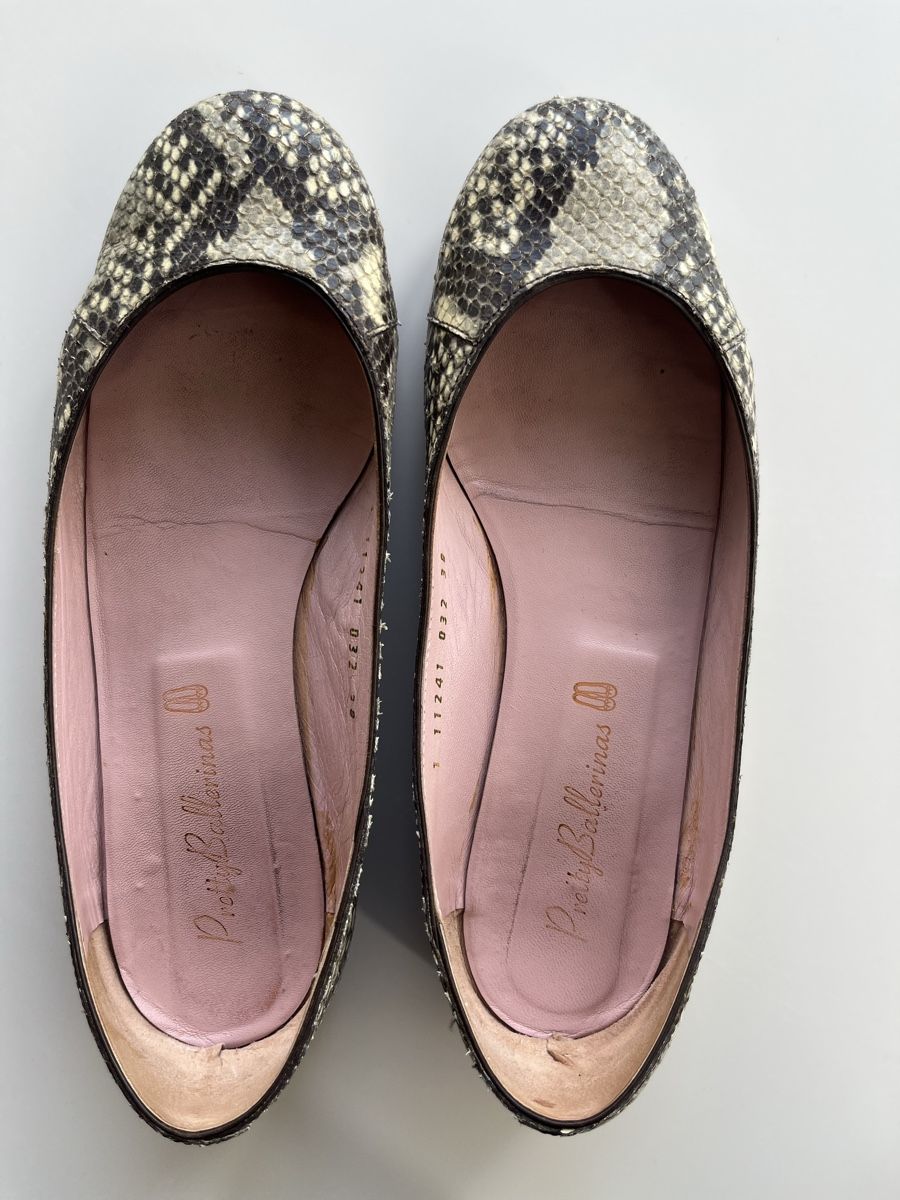 Scarpe da donna: Pretty Ballerinas Ballerina python Gr. 38 – Usato da Olten venduto da hahnice99 1