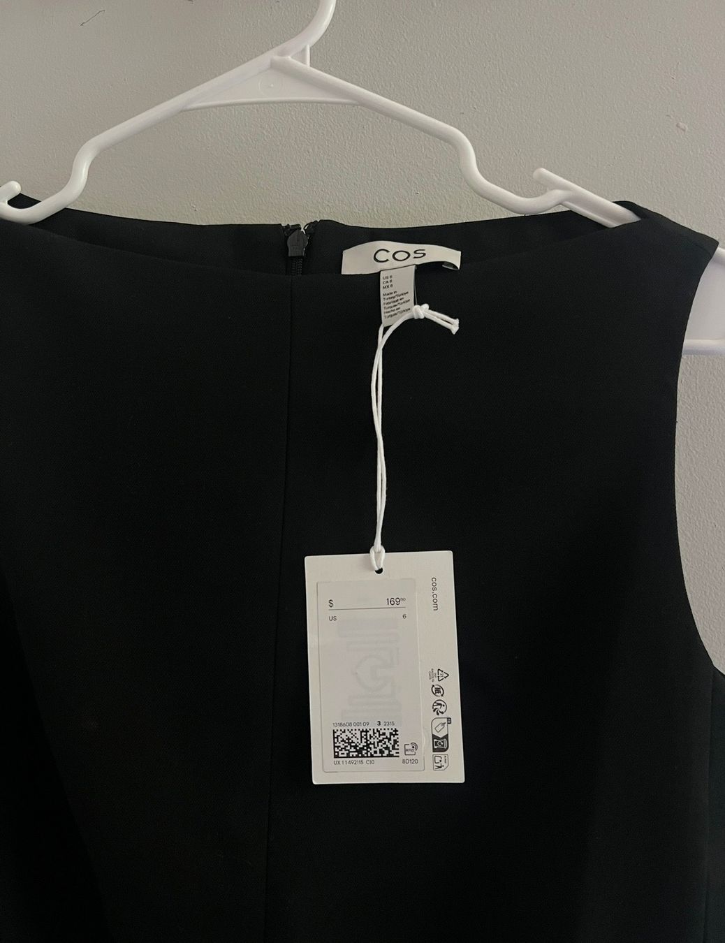 Cos Vestiti: Tailored Merino Wool-Blend Mini Dress – Nuovo e nell'imballaggio originale da Münsingen venduto da ste_czj9 3