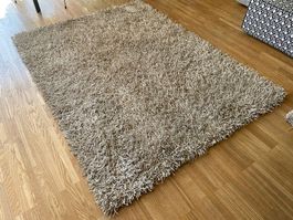 Tapis Design beige, bon état, 165 x 205 cm