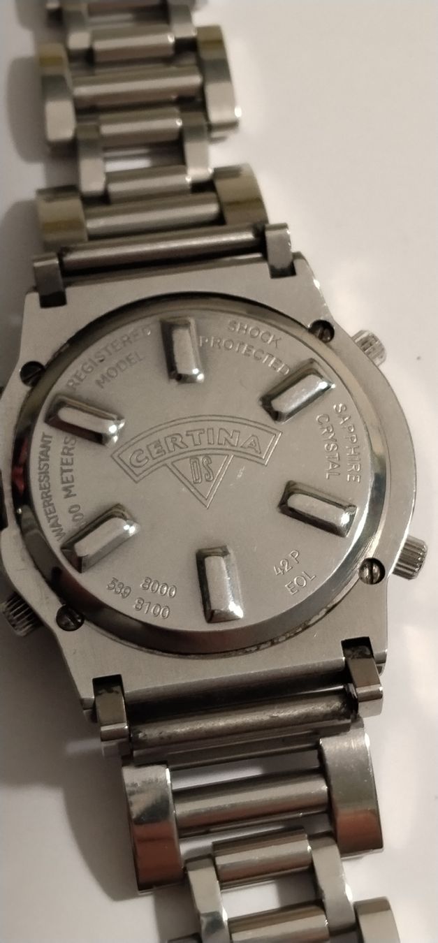Certina Orologi: Certina DS Cascadeur Chronograph analog/ digital top – Usato da Biel/Bienne venduto da Vintage-timearts 2