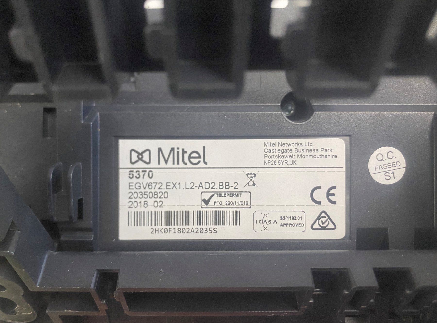 Mitel Telefoni: mitel 5370 Systemtelefon – Usato da Rudolfstetten venduto da Art_brno 1