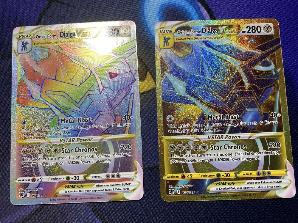 Pokemon Karte [Dialga] [VSTAR] [LOT] [Rainbow/Gold Rare] Kaufen auf Ricardo