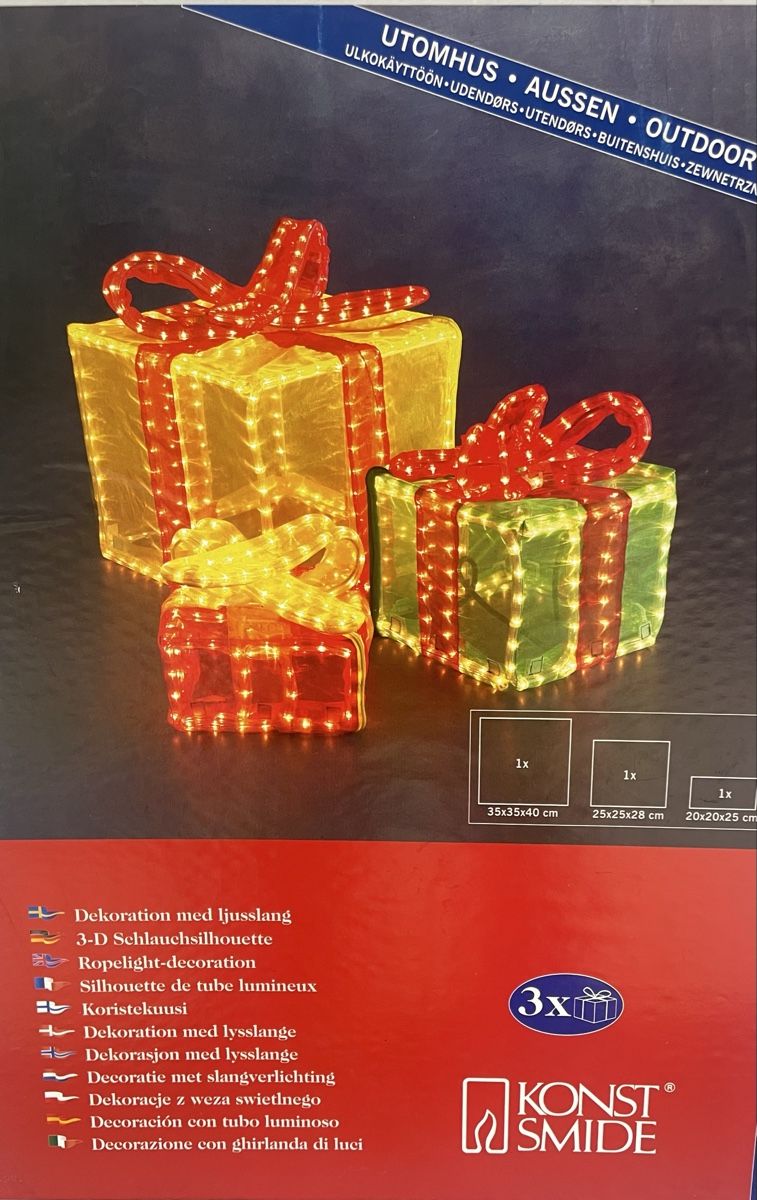Alle Dekorationen: LED Deko-Geschenks Pakete  – Gebraucht aus Altstätten SG von Nik2009 1