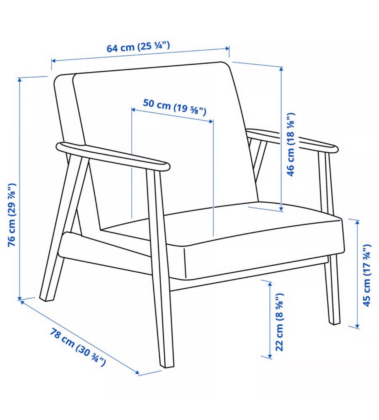 Ikea Poltrone: IKEA EKENÄSET Sessel – Nuovo (secondo la descrizione) da Wallisellen venduto da sas_89cg 1