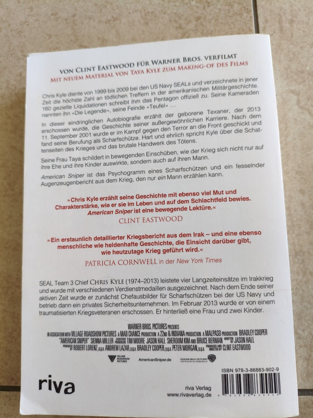 Bücher: American Sniper, Chris Kyle Taschenbuch – Gebraucht aus Eglisau von bom_z87g 1
