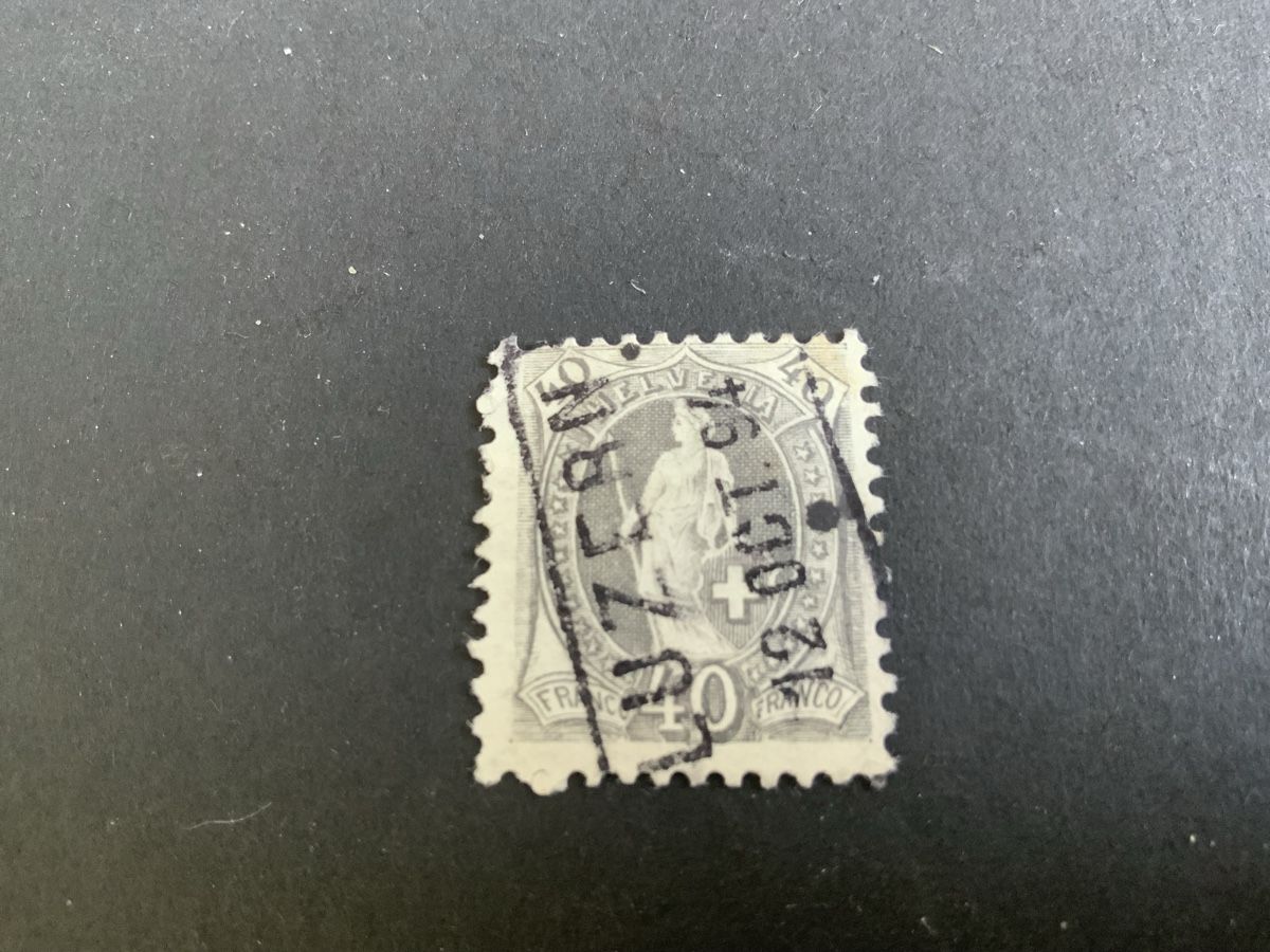 Alle Briefmarken: Stehende Helvetia – Gebraucht aus Binningen von chr_cr5n