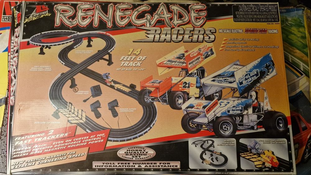 Rennbahn H0 Life like Racing. RENEGADE Racers Item nr.9695 (Gebraucht ...