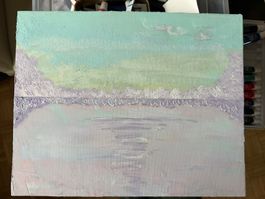 Acrylbild 30 x 24 Handgemaltes