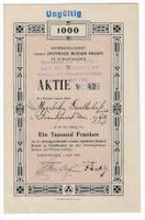 Apotheker Richard Brandt Schaffhausen - Aktie