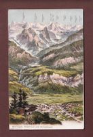 MEIRINGEN und Umgebung - Vogelschau - 1909