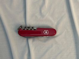 Victorinox Taschenmesser rot Kläranlage Kusnacht-Erlenbach