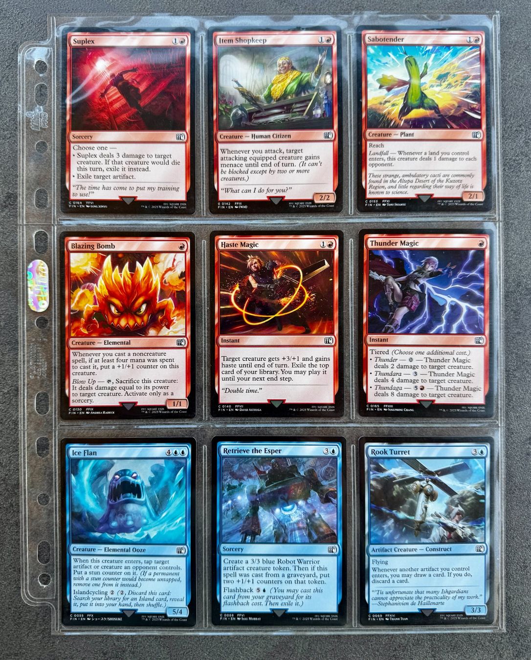 Magic The Gathering Sammelbilder & Trading cards: FINAL FANTASY Commons 79stk. – Neu (gemäss Beschreibung) aus Rechthalten von hosme_be 4
