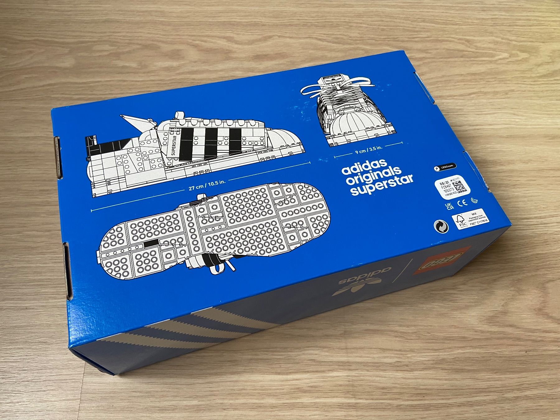 Lego Kit di costruzioni: Lego Creator Expert 10282 Adidas Original Superstar – Nuovo e nell'imballaggio originale da Eggenwil venduto da NicoOldschool 2