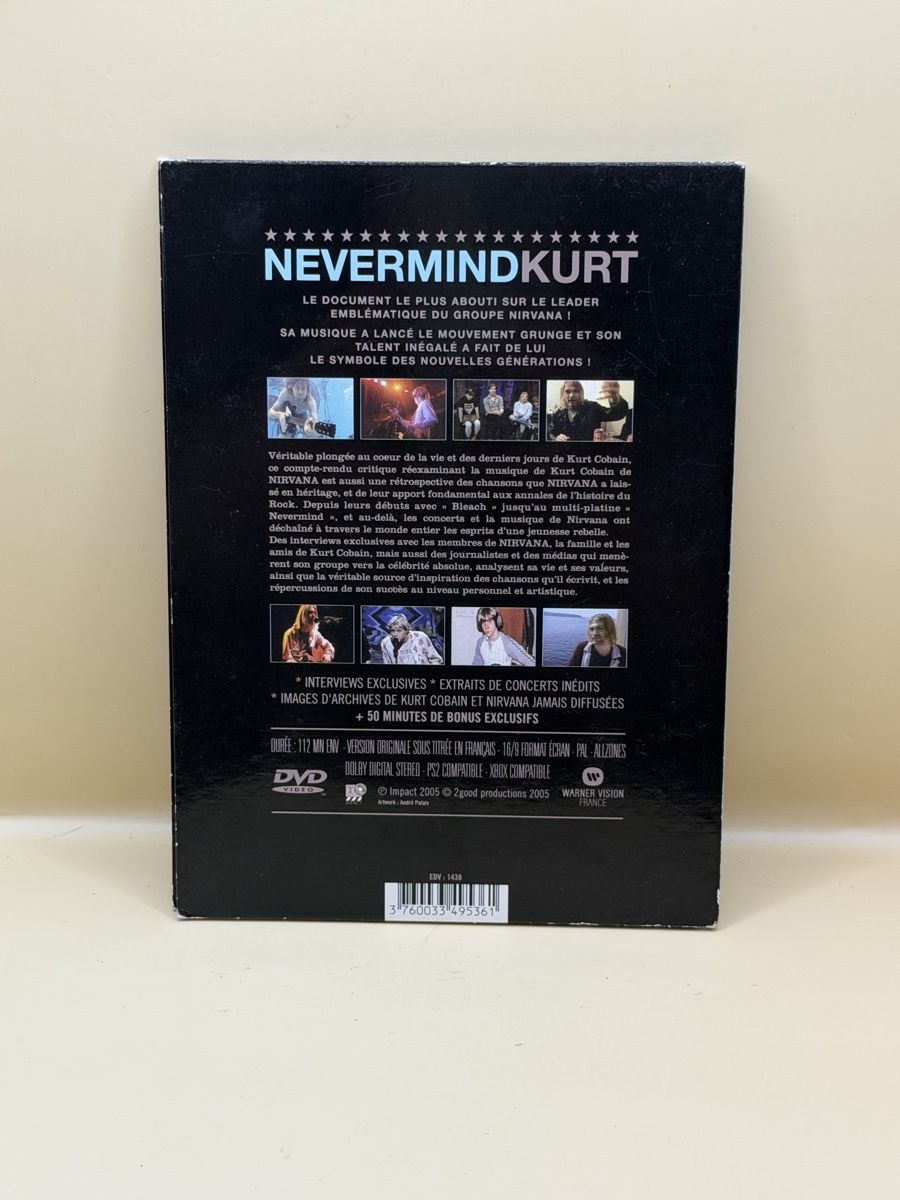 Tutti i DVDs: DVD Nevermind Kurt Cobain Nirvana – Usato da Genève venduto da sho_67qj 2