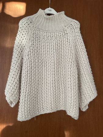 Winter Sale: Strickpullover, Beige, Oversize, Top Zustand!