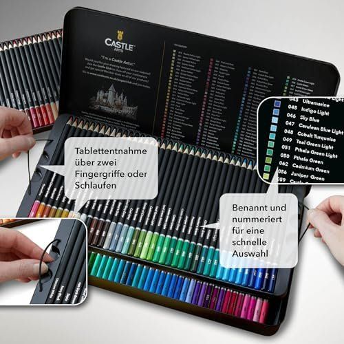Colori: 120 Buntstifte Hochwertige Farbminen weichem – Nuovo e nell'imballaggio originale da Hundwil venduto da Stallone6 2