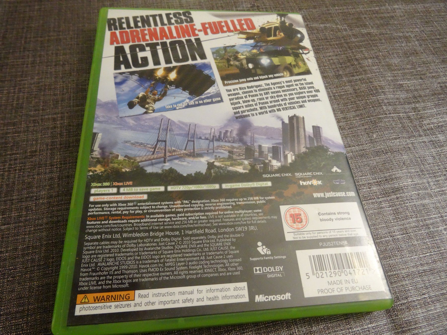Microsoft Giochi: Xbox 360 Just Cause 2 – Usato da Olten venduto da Disc-Ausverkauf 2