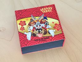 1 OZ Silbermünze Looney Tunes Year of the Rabbit 2023. RARE