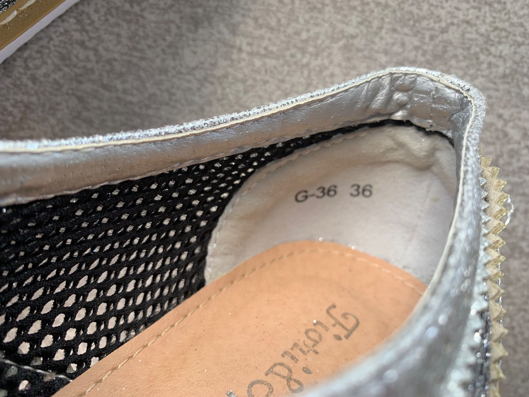 Scarpe da donna: Damen silber FIORI E SPINE gr. 36 – Nuovo (secondo la descrizione) da Arbedo venduto da nadia1973 6