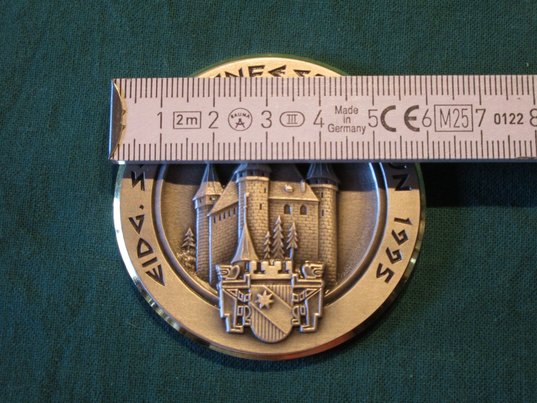 Schweizer Armee Stichwaffen: Medaille Eidg. Schützenfest Thun 1995 – Gebraucht aus Bowil von vifi01 4