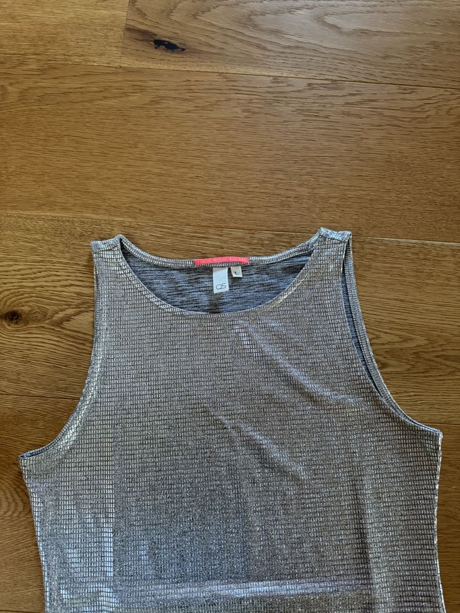 S.Oliver Tops: QS by s.Oliver Body, silber, Grösse L - neu – Neu (gemäss Beschreibung) aus Seon von noe_zz6w 3