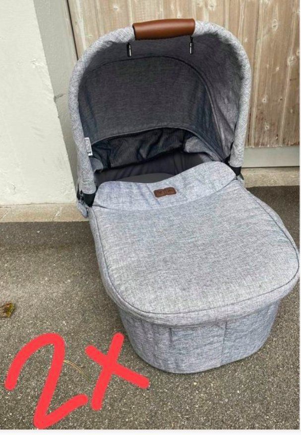 ABC Design Carrozzine: ABC Design Zwillingskinderwagen / Twin Stroller – Usato da Meilen venduto da RobertaMeilen 2