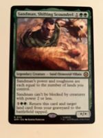 1 x Sandman, Shifting Scoundred - Magic: The Gathering - MtG