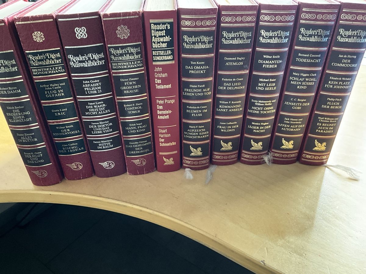 Libri: Reader's Digest Auswahlbuecher, 10 Baende – Usato da möhlin venduto da Suter1234 1