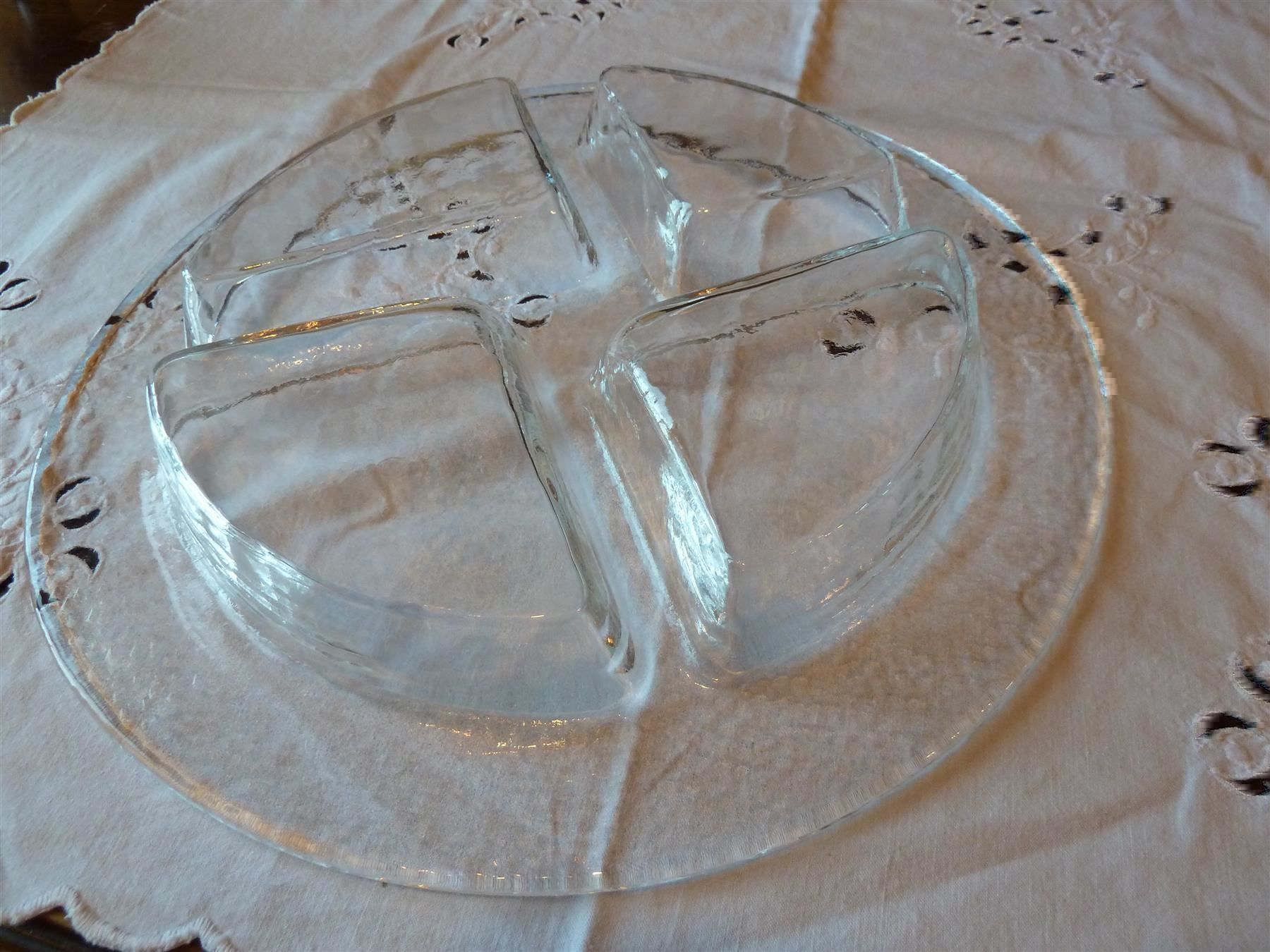 Servierplatten: Glas Schale – Gebraucht aus Bure von 1319 4