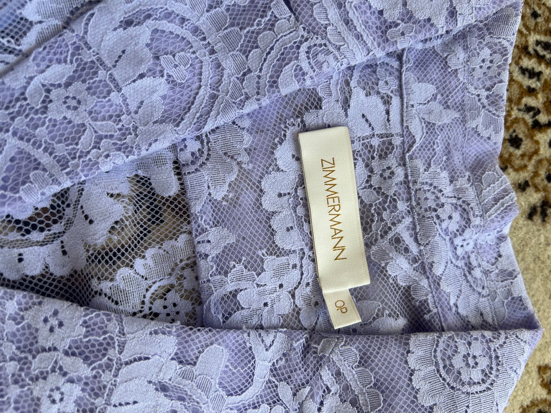 Zimmermann Camicette: Zimmermann Lilac Lace Blouse – Usato da St.Josefen venduto da lop_lh8d 8