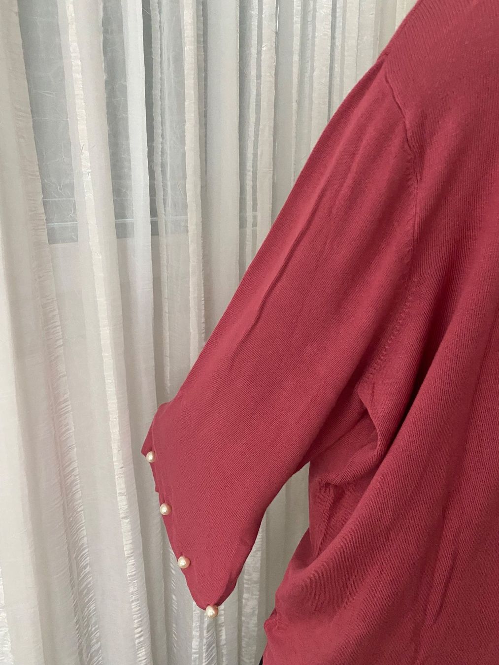 Maglioni & Felpe: MUST HAVE - stylischer Pullover mit Perlen, Beere, 48/50 – Nuovo e nell'imballaggio originale da Winkel venduto da ferrari2022 6