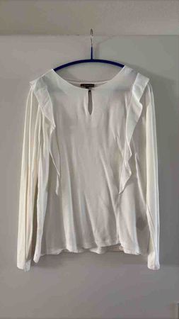 Bluse Street One weiss Gr. 36 - neuwertig