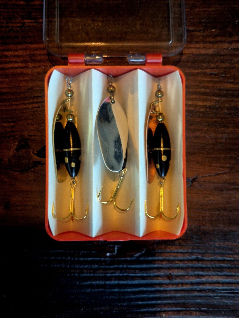 Esche: Vintage Angelköder-Set – Usato da Uster venduto da Sleoni 1
