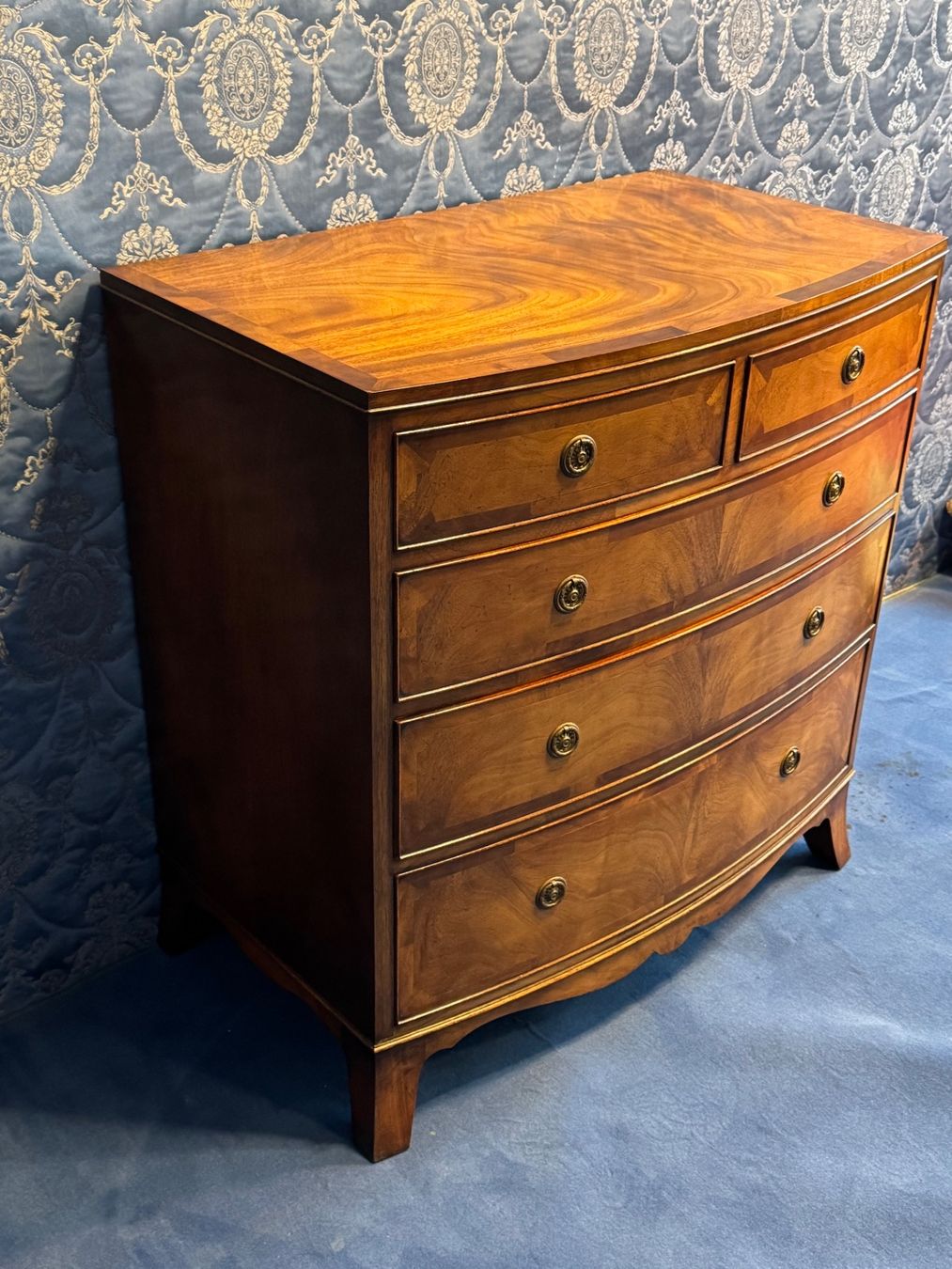Kommoden: Kommode England Mahagoni Titchmarsh & Goodwin Regency – Gebraucht aus Gemünden von GEUENWALD 3