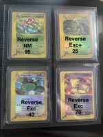 Expedition-Aquapolis-Skyridge Reverse & Holo Pokemon English