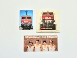 Alte SBB Sticker / Aufkleber