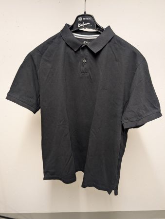 s.Oliver Herren Poloshirt Schwarz Gr. XXL Regular Fit