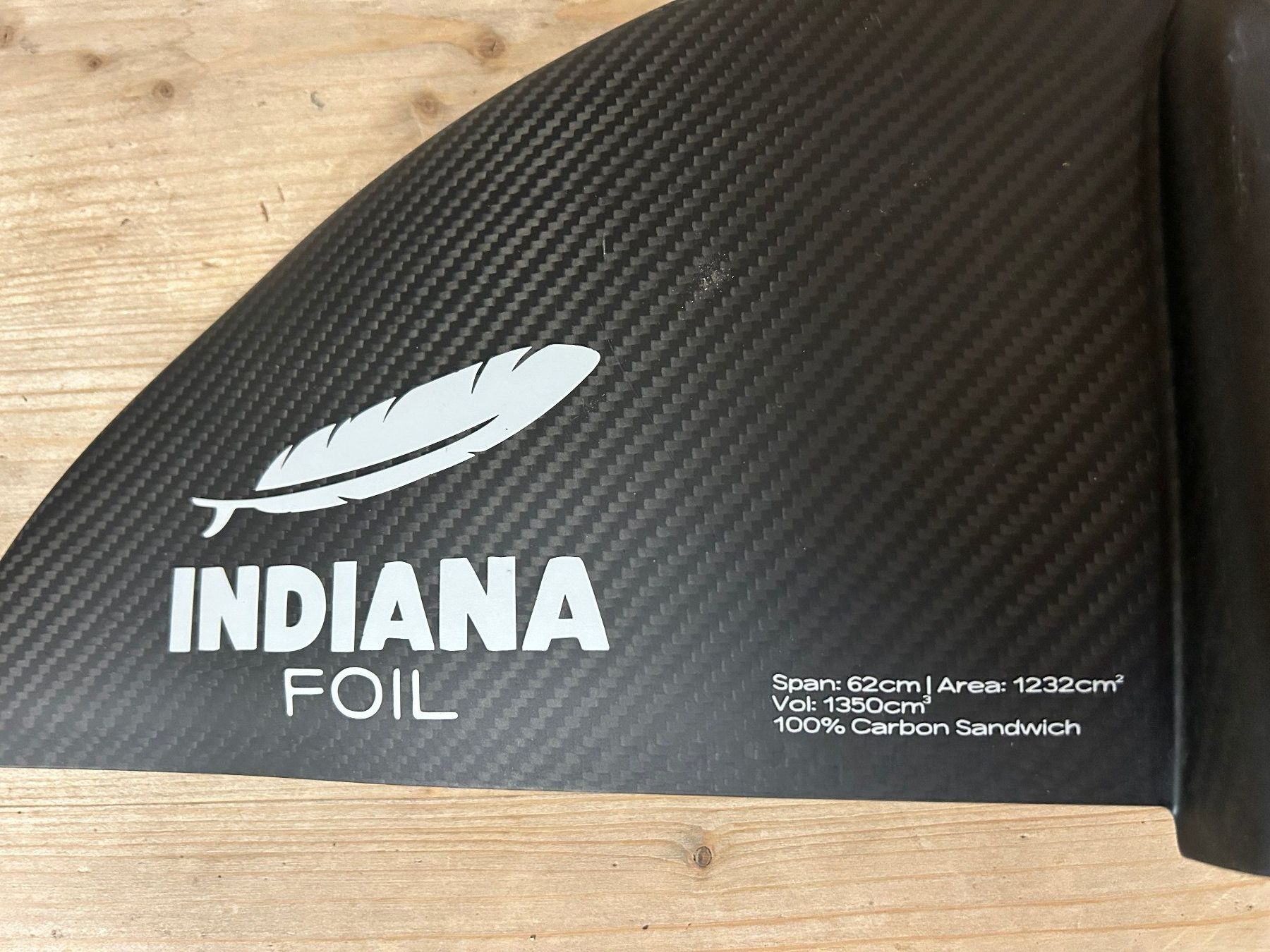 Indiana Tavole da surf e di nuoto: Indiana Foil Front Wing 620K – Usato da Oberrieden venduto da WhiteWaveAG 2