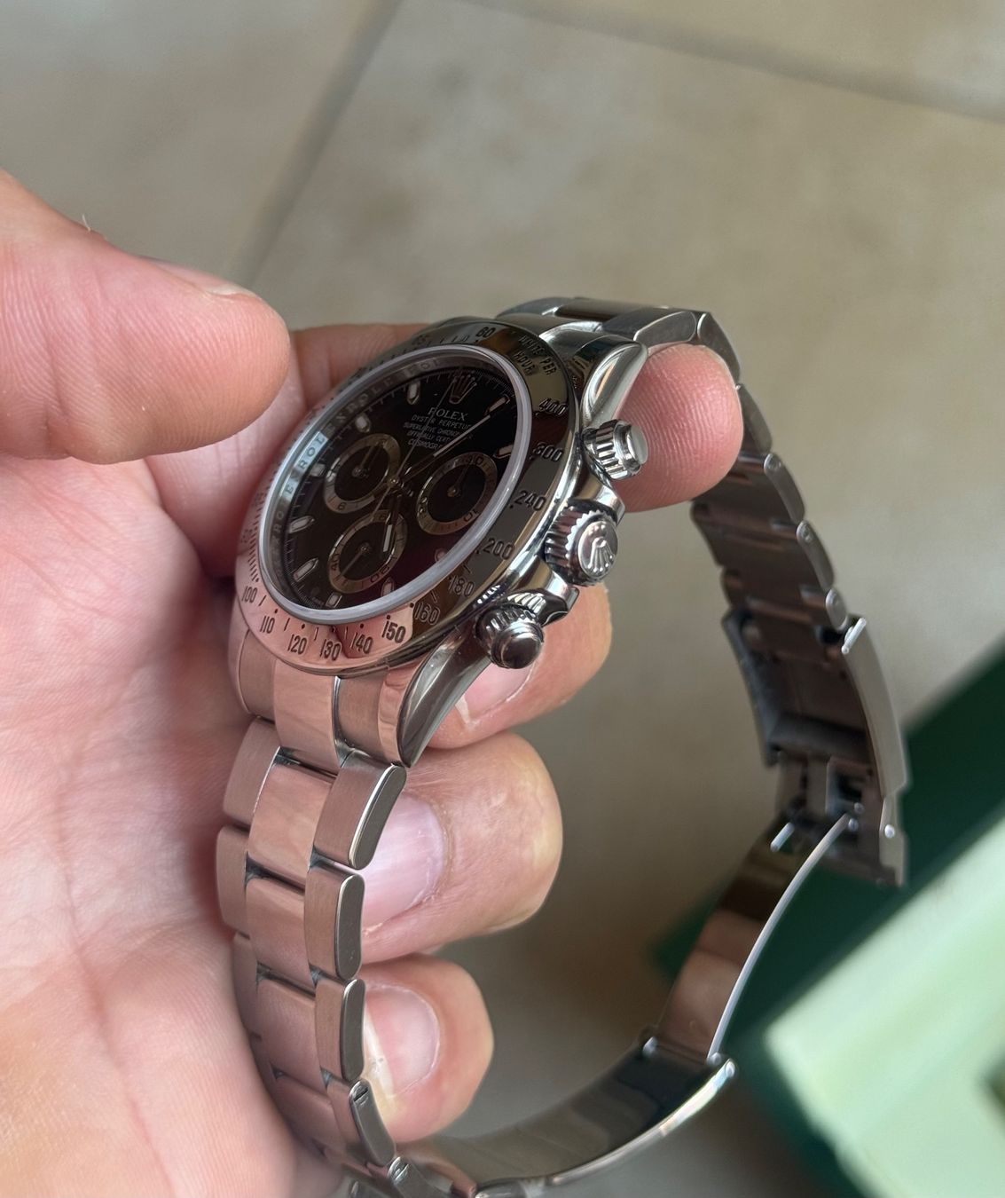 Rolex Uhren: Rolex Cosmograph Daytona ref. 116520 APH Full set – Gebraucht aus La Corbaz von ts5_567x 3